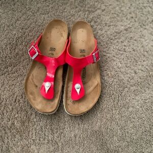 Birkenstock Kids Bright Red Sandals